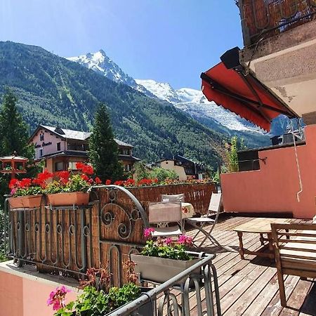 Chamonix Hyper Centre . Terrasse Vue Mont Blanc . Parking 아파트 외부 사진